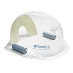 Product Image Oxygen Hood, SuperDome, Single Pack with 1 Set of Weights, 11 in x 6.5 in x 10.25 in