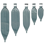 Product Image Breathing Bag, Tri-Pleat, Green, 15 mm ID Fitting, 2 Liter, 10 per Case