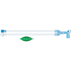 Product Image Anesthesia Breathing Circuit, Pediatric, 48in, 1 Liter Breathing Bag, Gas Sampling Elbow, Filter