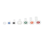 Product Image Airway, Guedel, Bite Block, Blue, 50 mm, Size 00