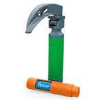 Product Image Laryngoscope Handle, BritePro, BriteBlade Pro, Fiber Optic, Disposable, w/Macintosh Blade, Size 1