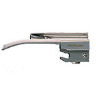 Product Image Laryngoscope Blade, Fiber Optic, Miller, Reusable, Stainless Steel, Size 0