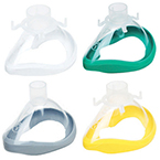 Product Image Mask, Face, Anesthesia, QuadraLite, Single use, Clear, Grey Seal, Infant, Size 1<span style="color:#FF0000;font-weight:bold;padding-left:5px;">*Non-Returnable*</span>
