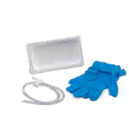 Product Image Suction Catheter Kit, Argyle, Graduated, w/Chimney Valve, Coil Packed, DeLee Tip, 2 Nitrile Gloves, 8 Fr