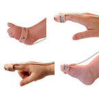 Product Image Pulse Oximeter Sensor, PureLight, Cloth, Adult, 1-m Cable, Patient Range > 30 kg, Disposable
