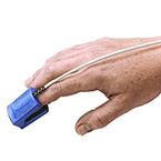 Product Image Pulse Oximeter Sensor, WristOx, Finger Clip, Adult, 12-in Cable, Reusable