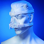 Product Image Nasal Mask, Contour Deluxe, Medium/Large, Head Strap, Forehead Pads, Soft Silicone