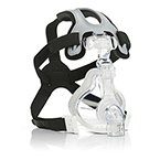 Product Image Face Mask, AF531, NIV, Large, Full Face, Standard Elbow, CapStrap Headgear