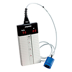 Product Image Pulse Oximeter, 8500 Series, Handheld, 8001-J Neonate Flex Sensor, Manual, Batteries, 1m Cable