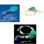 Product Image Hyperinflation System, Portex, Latex, Pressure Limiting Valve Elbow, Non-Sterile, 0.5 Liter Bag