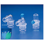 Product Image Patient Connector, Gas Sampling, Straight, Clear, Non-Sterile