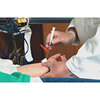 Product Image Arterial Blood Sampling Kit, Pulsator Plus, Dry Lithium Heparin, 3 ml Luer, Secondary Needle, Kit