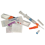 Product Image Arterial Blood Sampling Kit, Pro-Vent Plus, Dry Lithium Heparin, 3 ml Luer Slip Syringe, 22 g Needle