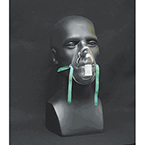 Product Image Oxygen Mask, Aerosol, w/ Elastic Strap, Adult, Disposable