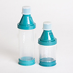 Product Image MDI Spacer, BreatheRite, Rigid, Anti-Static, Fluted Chamber, Teal Color