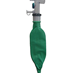 Product Image Hyperinflation System, 1/2Liter Bag, 1 Piece Elbow, StayPut Dial, Green O2 Tube, Red Pressure Tube