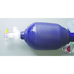 Product Image Manual Resuscitator BVM, STATCheck, Adult, Corrugated Tube Reservoir, Adult Mask, Straight Connector