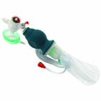 Product Image Manual Resuscitator BVM, SafeSpot, with Mask, Bag Reservoir, Manometer, Pop Off Valve, Infant