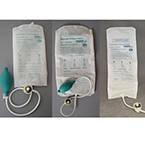 Product Image Pressure Infuser Cuff, 3000ml, with Bulb and Manometer, Color Coded Pressure Gauge, Clear Mesh