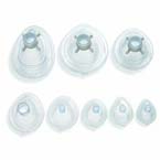 Product Image Face Mask, Vent Mask II, Adult Large, Non Inflatable Mask Without Valve, Disposable