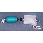 Product Image Manual Resuscitator, BVM, Infant and Small Infant, Corrug. Tube Bag, Adaptor, Manometer