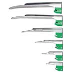 Product Image Laryngoscope Blade, GreenLine/D, Miller, Fiber Optic, Disposable, 67 mm, Premature