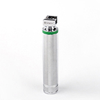 Product Image Laryngoscope Handle, Curaplex, Standard, Chrome Plated Brass, Medium, 2 C Batteries