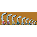 Product Image Guedel Airway Set, Soft PVC, Color Coded, One of Each Sizes 000, 00, 0, 1, 2, 3, 4, 5, and 6