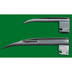 Product Image Laryngoscope Blade, GreenLine, Phillips, Fiber Optic, 113 mm, Size 1, Child