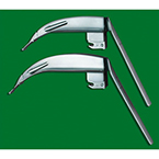 Product Image Laryngoscope Blade, GreenLine, Sunflex Tip MacIntosh, English, Fiber Optic, 132 mm, Size 3, MD Adult