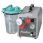 Product Image Suction Unit, Power Vac Aspirator, Portable, Hospital Grade Cord, 2000 cc Canister
