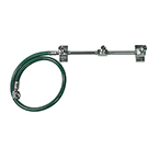 Product Image Extension Manifold, Oxygen, O2, 2 DISS Male Outlets with Check Valve