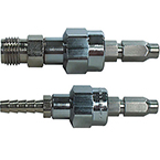 Product Image Quick Connect Adapter, Oxygen, Schrader x 1/4 Hose Barb