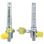 Product Image Air Flowmeter, Chrome, 0-15 LPM, No Adapter, 1/8 NPT Female