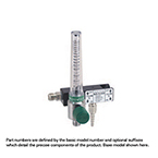 Product Image Neb Block, 7-8 LPM, No Adapter, 1/8 NPT Female, Chrome Body Flowmeter