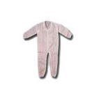 Product Image Coverall, Open Wrist and Ankle, Zipper, Collar, White, XL