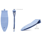 Product Image Test Lungs, Venti Plus, 1 Liter, Standard 15mm Connector, Adult