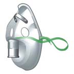 Product Image Aerosol Mask, Standard, Under the Lip, No Tubing, Adult