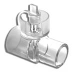 Product Image MDI Adapter, Inline, Universal, Adult, 15 mm OD x 15 mm ID, 22 mm OD