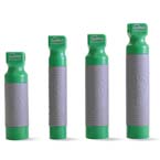 Product Image Laryngoscope Handle, SunOne, GreenLine®/D™, LED, Disposable, Textured Grip, Medium