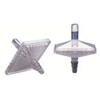 Product Image Bacteria Filter, Replacement for Gomco, 1/4in - 1/2in Hose Barb Each Side