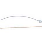 Product Image Intubating Stylet, Aluminum, Solid Malleable, Satin Finish, Coiled End, Disposable, 10f, 16in, Adult