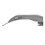 Product Image Laryngoscope Blade, Standard, Macintosh, Size 3, Medium Adult, Light Left Side