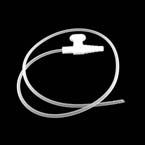 Product Image Suction Catheter, 12 Fr, Coiled, Whistle Tip, Thumb Control Port, Sterile, Single Use