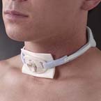 Product Image Trach Tie, Foam, Small, Infant Necks 7-10-in, One-Piece, 9L x 1W-in
