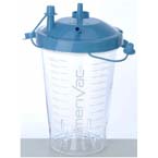 Product Image *Limited Quantity* Suction Canister, Disposable, 850cc, Plastic, Hydrophobic Shut-Off Filter