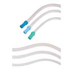 Product Image Suction Connecting Tubing, Non-Conductive, Molded Female Connectors, Sterile, 3/16 in ID x 1.5 ft L