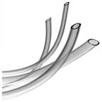 Product Image Vinyl Tubing, Medical Grade, Clear, PVC, 1/8in ID, 1/4in OD, 1/16in Wall, Max Working Pressure 59 at 70 Degrees F