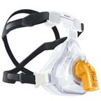Product Image Face Mask, AF421, Small, Full Face, Leak 1 Entrainment Elbow, 4-Point Headgear