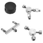 Product Image Connector, Blank Y Style, 1/8in NPT Female x Double 1/8in NPT Female
